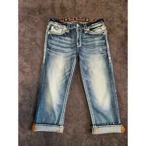 Rock Revival Ziyala Mid-Rise Crop 29x21